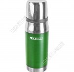 Термос 0,75л,зеленый (24) 