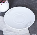 Белая Блюдце чайное d14см