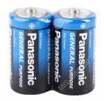 Батарейка PANASONIC R14 -2шт,спайка (24) 