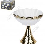 .Голд Ваза на ножке d19,5 h19,5см (12)