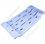 Полка-сиден.д/ванной, голуб.(74х31,5см) нагруз.до 200кг,отд.д/мыла (3) 