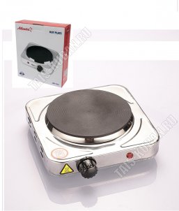 Плита электрическая 1конфорка, серебристый (5) 