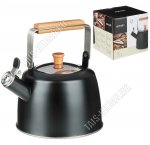 Чайник нерж 2,5л черный матов (12) 