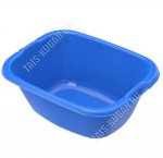Таз овал 38л синий(d60 h26см) (15) 