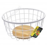 Фруктовница круглая (d24 h13см) 