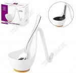 Айсберг /Бамбук Подставка под ложку h16 19х10см