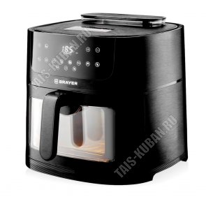 Аэрогриль 1800Вт 8,0л,8 программ,черный (1)