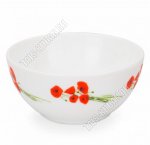 Салатник d12см DIWALI HIPNOSIS/Маки на белом (36) 