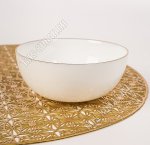 Elegance/Золотой кант Салатник d17см, б/у (6/24)