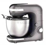 Миксер-ТЕСТОМЕС планетарн.вращен. 1200Вт нерж.чаша 5,0л.съёмн, 7реж,черн (2) 