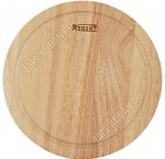 Гевея Доска круглая d24см,толщина 1,5см,желоб (12) 