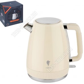 Чайник нерж.1,7л 2200Вт, бежевый (6) 