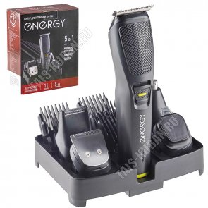 Набор д/стрижки (аккум) 5Вт,3 в1 (машинка/триммер/бритва), черный (20)