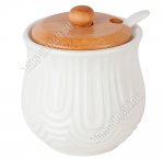 Белье /Бамбук Сахарница 260мл d8,5 h9см 