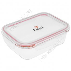 Контейнер д/продуктов,прямоугольный 1,04л 20х15 h6см (12) 