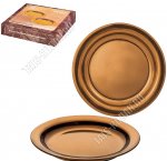 Бронза Тарелка набор 2шт плоская d19см
