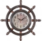 Часы (стекло/пластик) кругл.d15см 