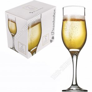 Pasabache Бокал для шампанского набор 6шт 190мл, п/у TULIPE 