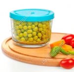 Контейнер для хранения (круглый) 0,8л, б/уп (18)