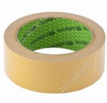 Лента клейкая двусторон. на полипропилен.основе 38мм х5м 