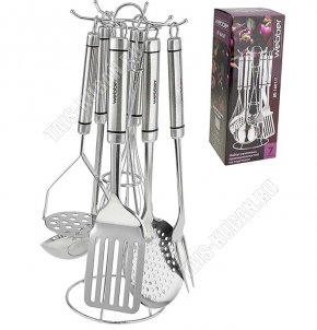 Кухонный набор 6предметов на подставке 