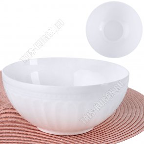 Белая Салатник d15см 710мл (6) 