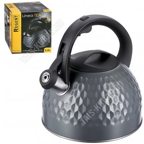 Чайник нерж 2,6л графит (6) 