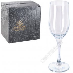 Перламутр (радуга) Бокал н-р 6шт д/шампанского 200мл (4) 