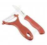 Promo Нож керамич L13см+овощечист продольная (5) 