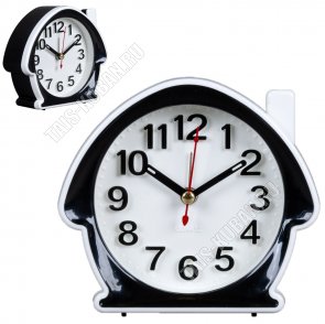 Будильник фигур. 12х10см 