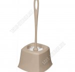 Ерш+подставка WC квадр, бежевый (25) 