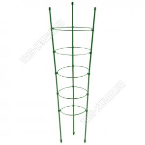 Поддержка для растений h150см 5 колец, зеленый (10) 