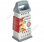 Терка 4-х гранная h20см,серый (12) 