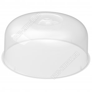 Крышка д/СВЧ d24см прозрачн (70) 