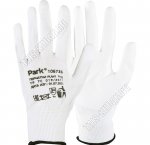 Перчатки д/сад.работ 9 разм (L) полиэстер+полиуретан PUW1-ладонь (12)