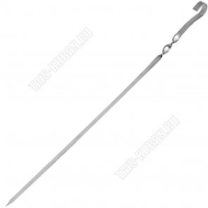 Шампур плоский 620х10х1,5мм (100) 