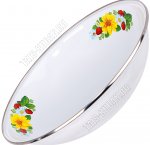 Земляника Миска 3,5л с нержавеющим ободком (10)