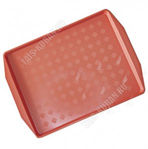 Поднос прям.(43х31 h2,5см) коралловый (25) 