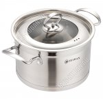 Silver Кастрюля 5,5л d24см,ф.цтилиндр (6)