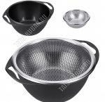 PRONTO Набор 2предмета  (дуршлаг+миска с ручками d22см) 