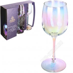 Лиловая дымка Бокал н-р 3шт д/вина 300мл (8) 