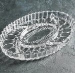 Менажница 5-ти секционная овал 31х21см 