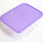 Контейнер сиреневый/прозр, прямоуг 2,0л (44) 