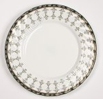 Эмблема беж Тарелка плоская d19,5см (6/36)