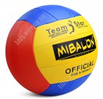 Мяч волейбольный d22см полиуретан 