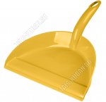 Совок полукруг 24х22см,желтый, Хомвер (30) 