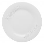 Белая Тарелка плоская d17см б/уп