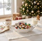 Снежинки Блюдо-шубница 0,6л 21х20см h5см 