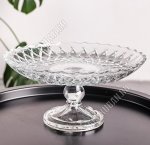 Ваза для фруктов на ножке d28 h14см 