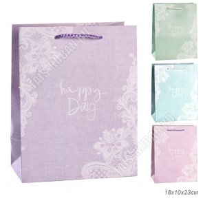 Пакет бумажный (h23х18см, дно8см) 